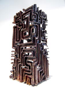 Labyrinthine Monolinth II (copper)