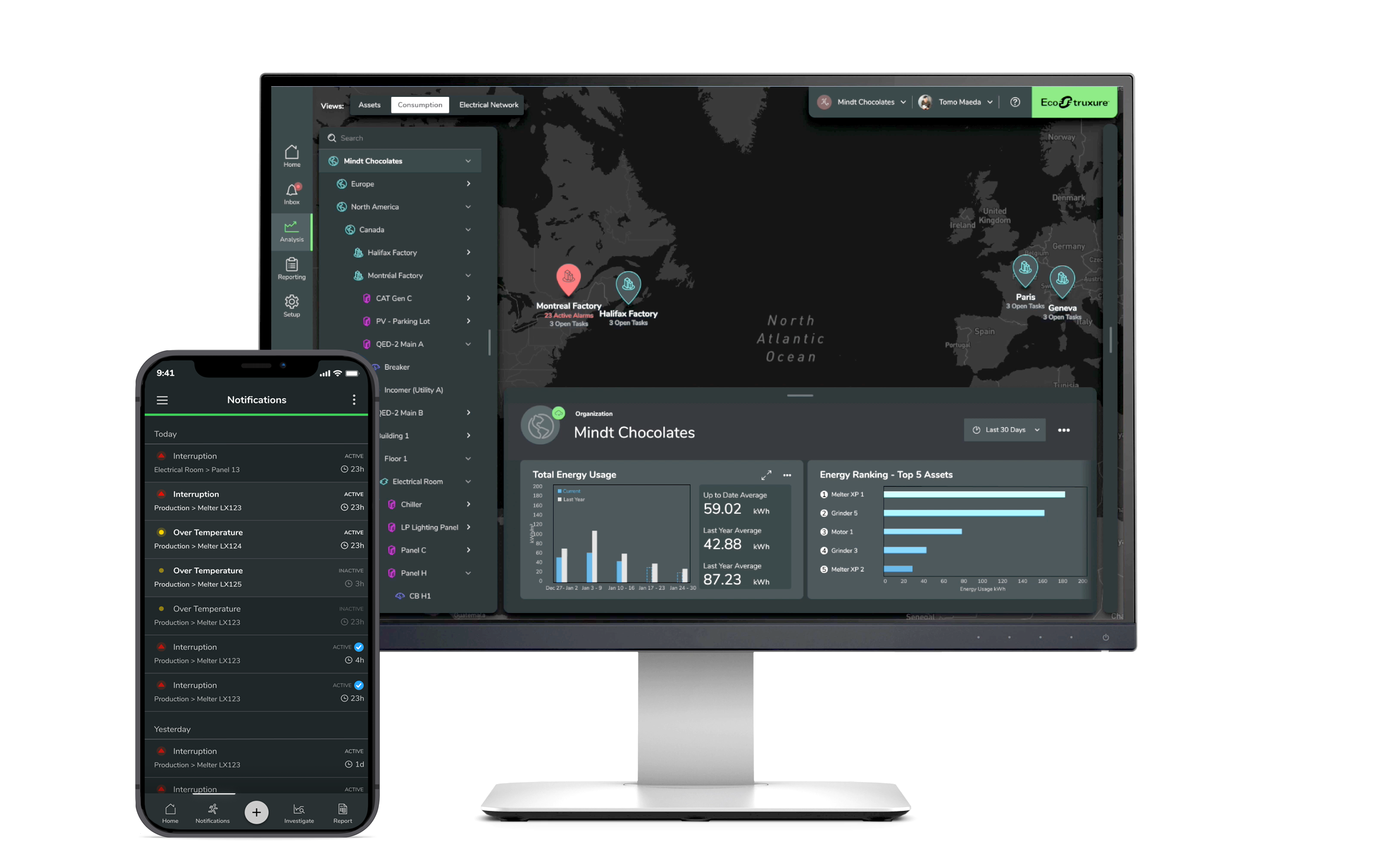 EcoStruxure Energy Hub, shipped product